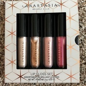 Brand new Anastasia lip gloss set